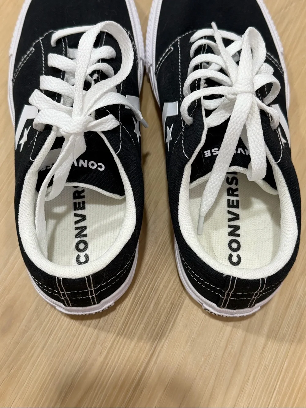 Converse Black/White Day One Low-Top Sneakers